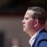 Le Fribourg Olympic de Thibaut Petit a maîtrisé son sujet samedi KEYSTONE/CYRIL ZINGARO