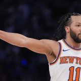 Jalen Brunson a brillé samedi face aux Pistons KEYSTONE/AP/Julia Demaree Nikhinson