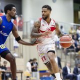 Bryan Colon a de nouveau été très prolifique pour Pully Lausanne KEYSTONE/CYRIL ZINGARO