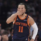 Jalen Brunson a brillé lundi face aux Celtics KEYSTONE/AP/Frank Franklin II