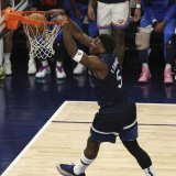 Une véritable démonstration réussite par Anthony Edwards et Minnesota. KEYSTONE/AP/Matt Krohn