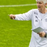 Pia Sundhage montre la voie à suivre KEYSTONE/EPA/SALVATORE DI NOLFI
