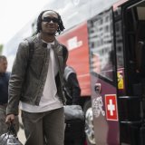 Bryan Okoh, ici avec l'équipe de Suisse, est de retour au LS KEYSTONE/GIAN EHRENZELLER