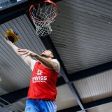 Jonathan Dubas et ses équipiers joueront les médailles lors du Mondial de 3x3 KEYSTONE/JEAN-CHRISTOPHE BOTT