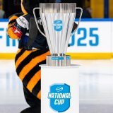 Trophée de la National Cup, remporté par la Chaux-de-Fonds lors de l'édition 2024/2025