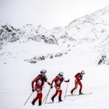 Des membres de l'équipe de Suisse "SAC Swiss team women 2" lors de la dernière édition de la PdG