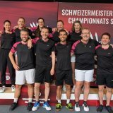 Photo de groupe lors des championnats suisses seniors du mois de mai