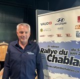 Eric Jordan, président du comité d'organisation du Rallye du Chablais