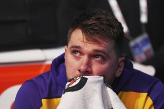 Luka Doncic a été submergé par l'émotion pour son retour à Dallas KEYSTONE/AP/LM Otero