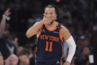 Jalen Brunson a brillé lundi face aux Celtics KEYSTONE/AP/Frank Franklin II