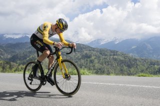 Rohan Dennis durant le Tour de Romandie 2022 KEYSTONE/JEAN-CHRISTOPHE BOTT