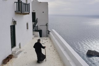 La Grèce est l'une des destinations préférées des Romands, selon la Fédération suisse du voyage (photo d'illustration). KEYSTONE/AP/PETROS GIANNAKOURIS
