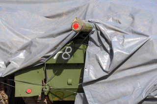 Ruag MRO dispose d'une centaine de chars Leopard 1 entreposés en Italie (image d'illustration). KEYSTONE/DPA/KLAUS-DIETMAR GABBERT