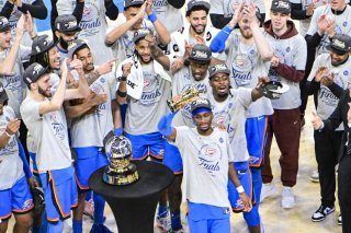 Le Thunder est en finale NBA KEYSTONE/EPA/GERALD LEONG