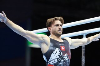 Ian Raubal s'est paré d'argent à Leipzig KEYSTONE/EPA/CLEMENS BILAN