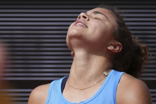 Jasmine Paolini n'atteindra pas la finale de Roland-Garros pour la deuxième année consécutive. KEYSTONE/AP/Christophe Ena