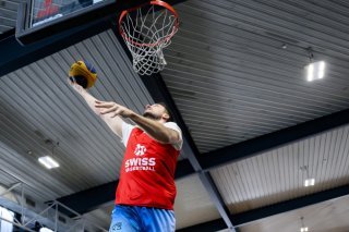 Jonathan Dubas et ses équipiers joueront les médailles lors du Mondial de 3x3 KEYSTONE/JEAN-CHRISTOPHE BOTT