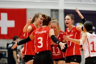 Les Suissesses évolueront en première division lors de la prochaine European Volleyball League (archives). KEYSTONE/MANUEL GEISSER