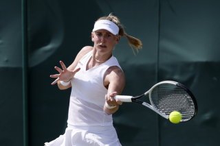 Jil Teichmann est toujours en quête d'un premier succès à Wimbledon KEYSTONE/EPA/TOLGA AKMEN