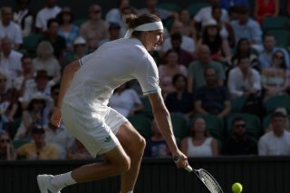 Alexander Zverev a été battu dès le 1er tour à Wimbledon KEYSTONE/EPA/NEIL HALL