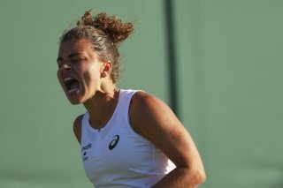 Jasmine Paolini a chuté dès le 2e tour à Wimbledon KEYSTONE/AP/Joanna Chan