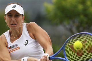 Belinda Bencic: un succès acquis au super tie-break. KEYSTONE/AP/Kirsty Wigglesworth