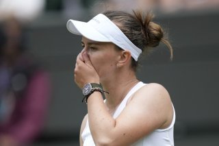 Barbora Krejcikova traverse des temps très durs. KEYSTONE/AP/Alastair Grant
