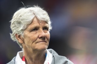 Pia Sundhage sait que le plus dur reste à faire pour les Suissesses KEYSTONE/TIL BUERGY