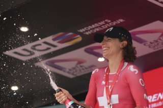 Marlen Reusser reste en rose après 5 des 8 étapes du Giro KEYSTONE/AP/Massimo Paolone/Lapresse