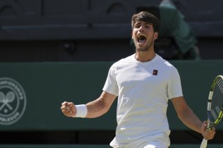 Carlos Alcaraz: imbattable à Wimbledon depuis trois ans... KEYSTONE/AP/Kin Cheung