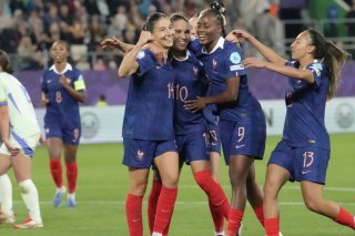 Les Françaises ont gagné leurs deux premiers matches du groupe D KEYSTONE/AP/MARTIN MEISSNER