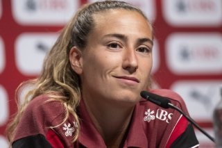 Laia Ballesté connaît très bien les adversaires de la Suisse en quart de finale de l'Euro. KEYSTONE/PETER SCHNEIDER