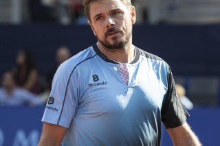 Une certaine détresse dans le regard de Stan Wawrinka KEYSTONE/PETER SCHNEIDER