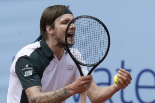 Alexander Bublik a remporté le Swiss Open de Gstaad KEYSTONE/EPA/PETER SCHNEIDER