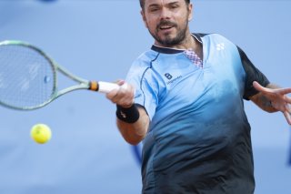 Une victoire bienvenue pour Stan Wawrinka KEYSTONE/EPA/PETER SCHNEIDER