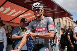 Mathieu van der Poel quitte le Tour de France sur une pneumonie KEYSTONE/EPA/CHRISTOPHE PETIT TESSON