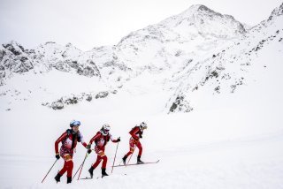 Des membres de l'équipe de Suisse "SAC Swiss team women 2" lors de la dernière édition de la PdG