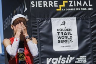 Monica Madalina Florea, troisième de l'édition 2024 de Sierre-Zinal