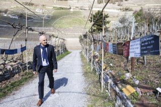 L'arrivée d'Alain Berset ce samedi sur la colline à Farinet