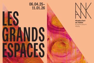 8. Affiche Les grands espaces, Musée d'art du Valais