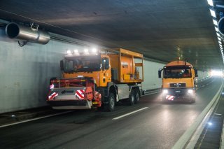 Le tunnel de Champsec sur l'A9 à Sion