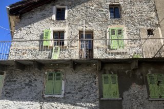 La façade sud de "L'Hotel du Déjeuner de Napoléon".