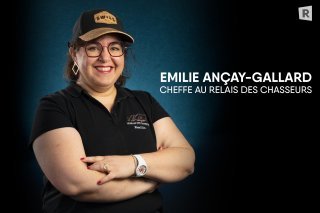 La Cheffe Emilie Ançay Gallard du Relais des Chasseurs à Chiboz