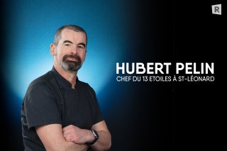 Hubert Pelin, chef au Motel Restaurant les 13 étoiles à Saint-Leonard