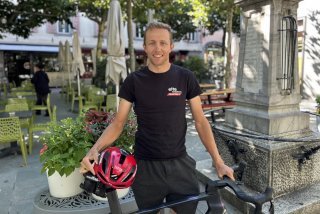 Valentin Darbellay, coureur du Team Elite Fondations