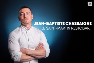 Le chef Jean-Baptiste Chassaigne du Saint-Martin Restobar