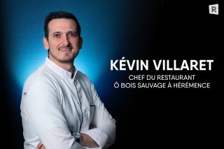 Kévin Villaret, chef au Restaurant Ô Bois Sauvage à Hérémence