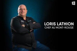 Le Chef Loris Lathion du restaurant le Mont-Rouge à Haute-Nendaz