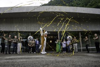 Cérémonie d'ouverture du nouveau parc thématique Barryland