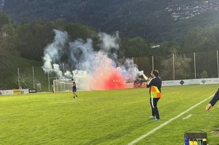 Demi-finale de la Coupe valaisanne opposant les juniors B du GS Val d’Hérens au FC Martigny-Sports.